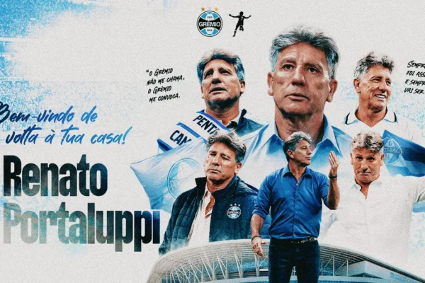 Grêmio oficializa volta de Renato Portaluppi até dezembro