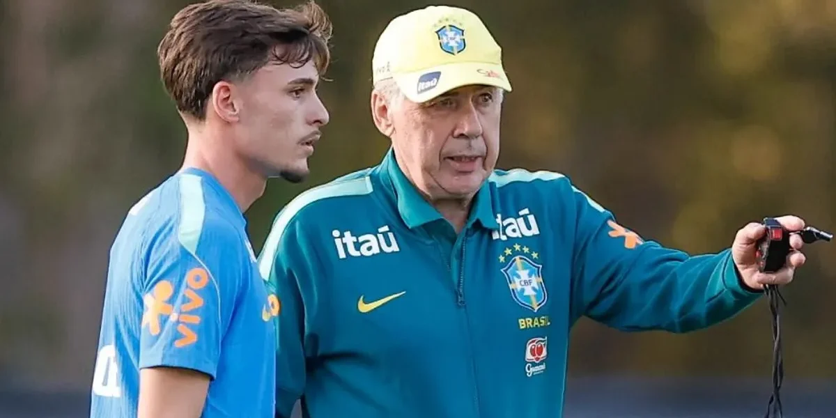 Ancelotti vacila e ignora Breno Bidon em empate fraco do Brasil