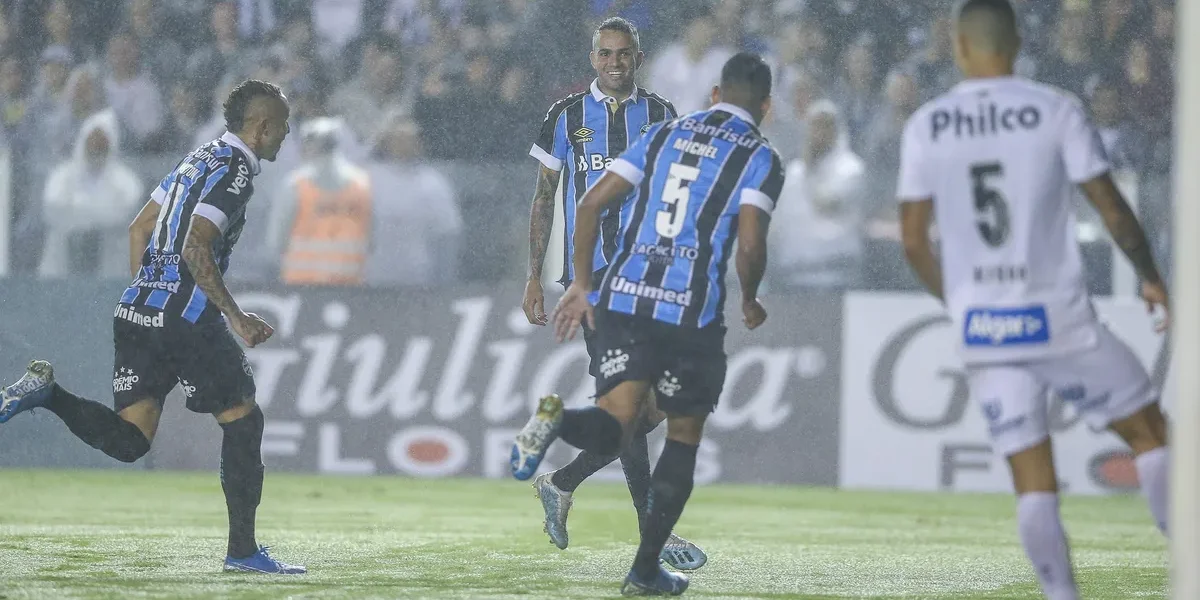 Grêmio pode lucrar com troca de estádio contra o Santos no Brasileirão