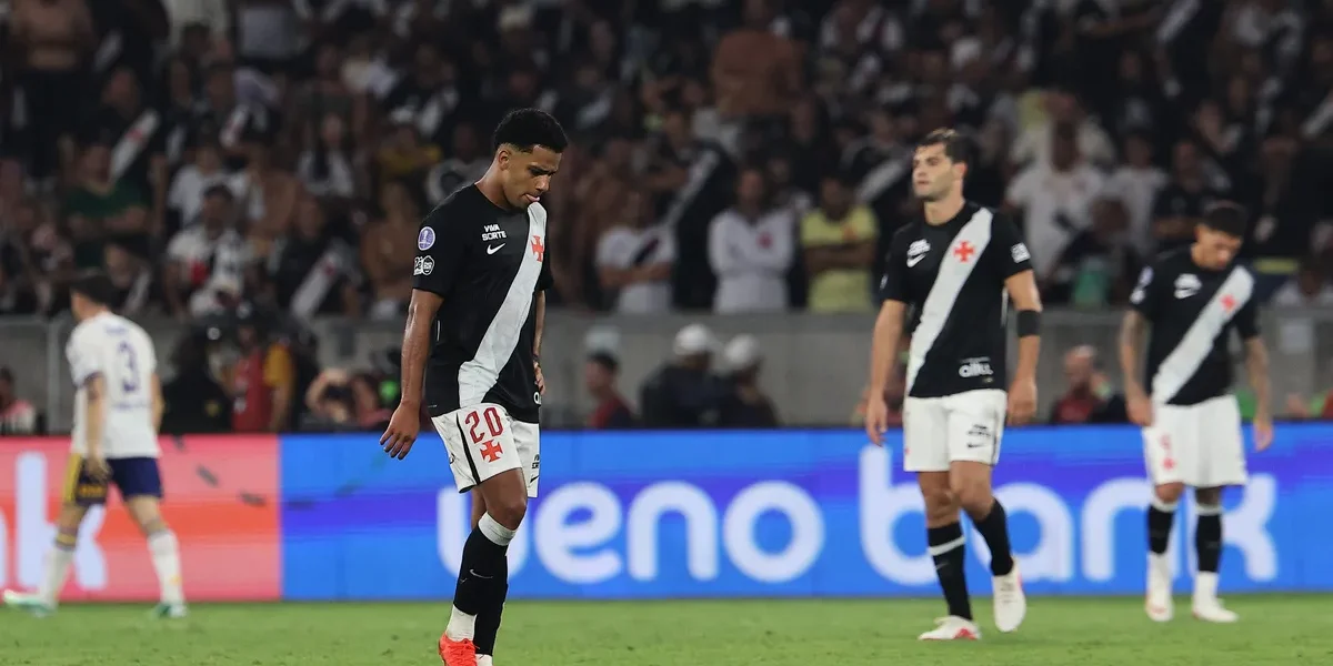 Boca cala o Maracanã: Vasco leva gol no fim e se despede da Sul-Americana