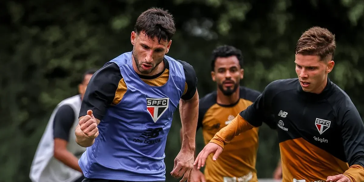 São Paulo: Calleri e Danielzinho treinam, Artur segue dúvida contra o Bahia