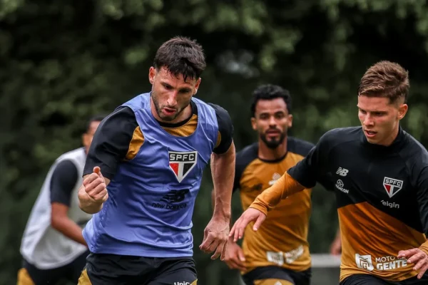 São Paulo: Calleri e Danielzinho treinam, Artur segue dúvida contra o Bahia