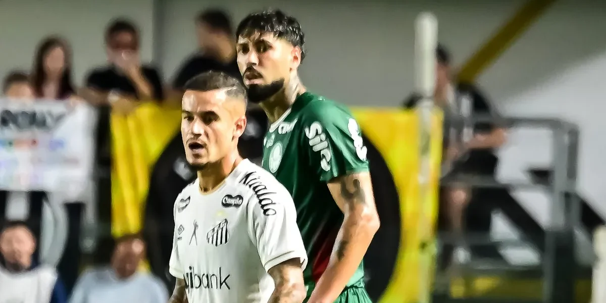 Santos desperdiça gols e empata com Palmeiras na Vila Belmiro