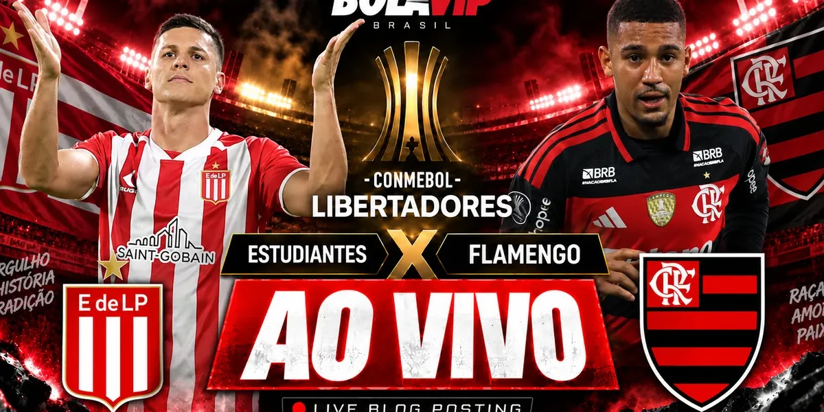 Flamengo segura 0 a 0 com Estudiantes e decide vaga no Maracanã