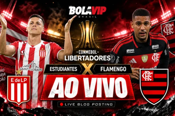 Flamengo segura 0 a 0 com Estudiantes e decide vaga no Maracanã