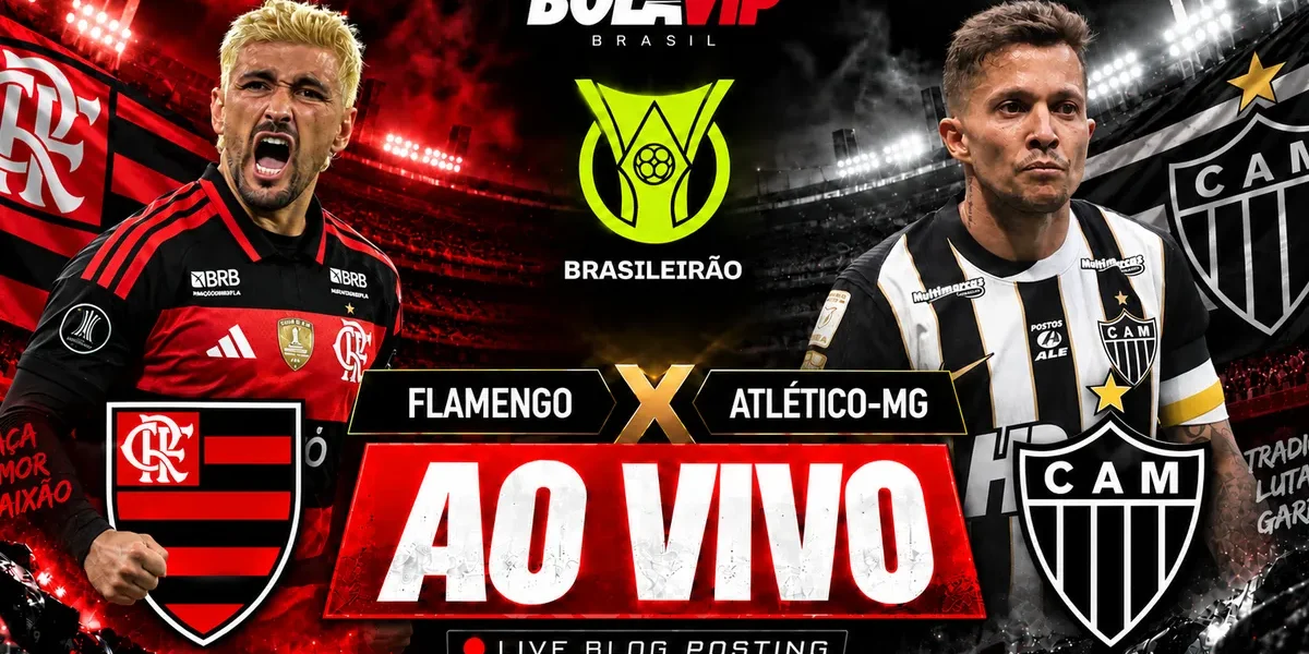 Flamengo vence Atlético-MG por 3 a 2 com gol nos acréscimos no Maracanã