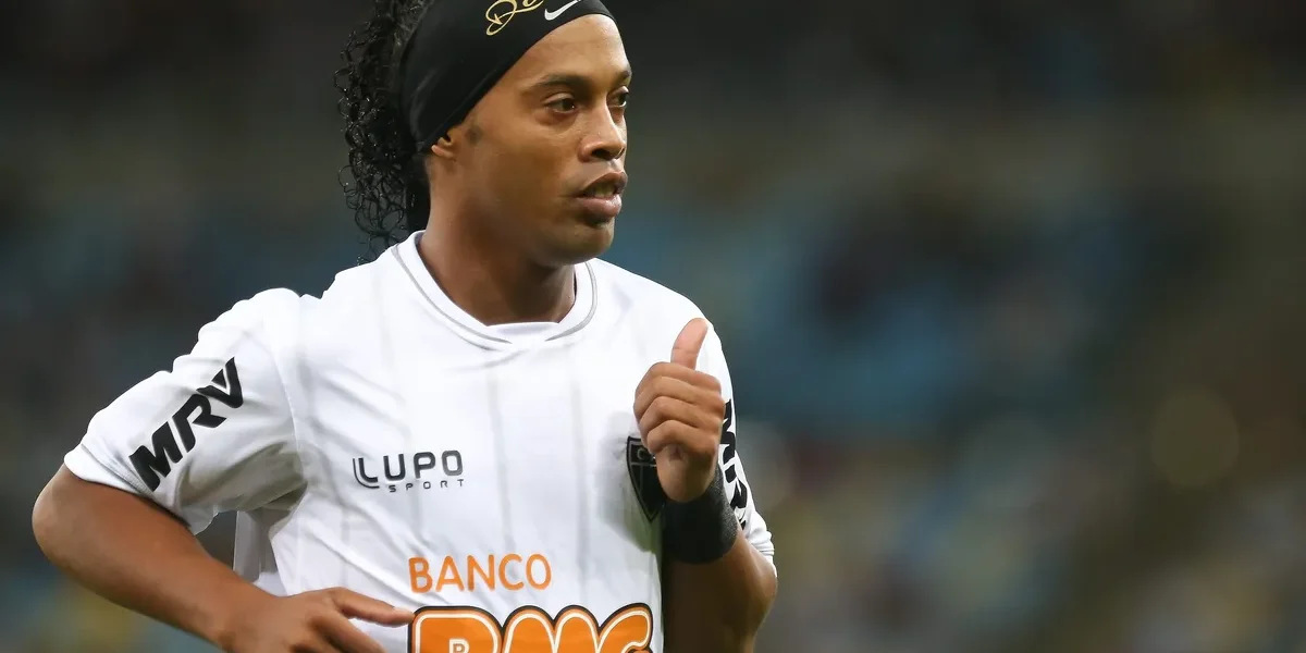 Ronaldinho Gaúcho manda recado ao Galo antes da semifinal da Sul-Americana
