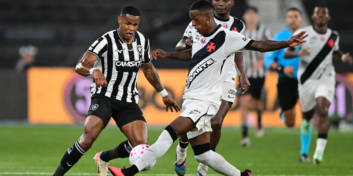 Vasco vence Botafogo por 2 a 1 em clássico no Nilton Santos