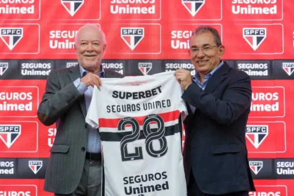 Unimed mira espaço máster no São Paulo durante congelamento da Superbet