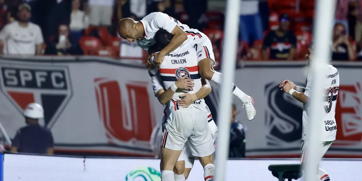 Calleri brilha, São Paulo vence Vitória e respira no Brasileirão
