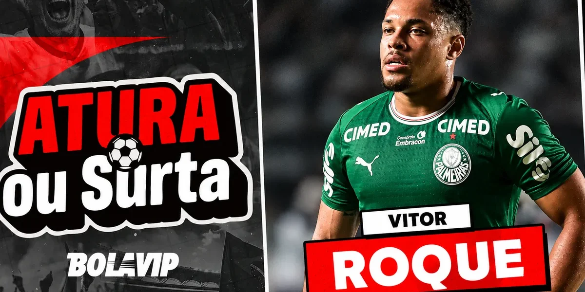 Vitor Roque volta, incomoda o Santos, mas perde chance e expõe urgência no Palmeiras