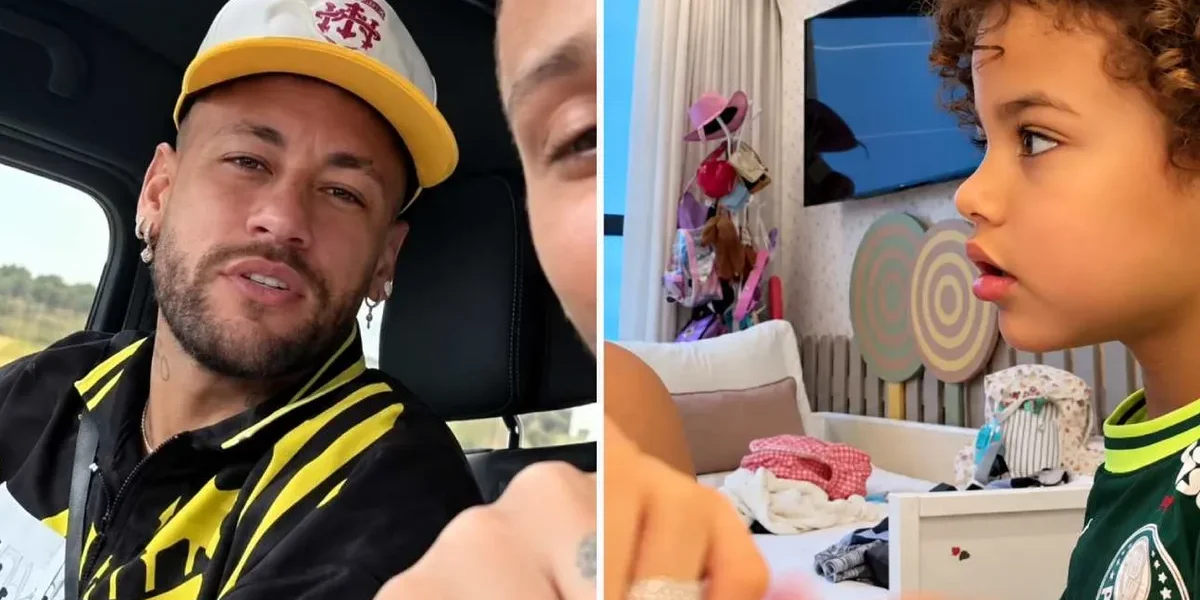 Neymar explode ao ver Mavie de verde: ‘Tá de sacanagem?’