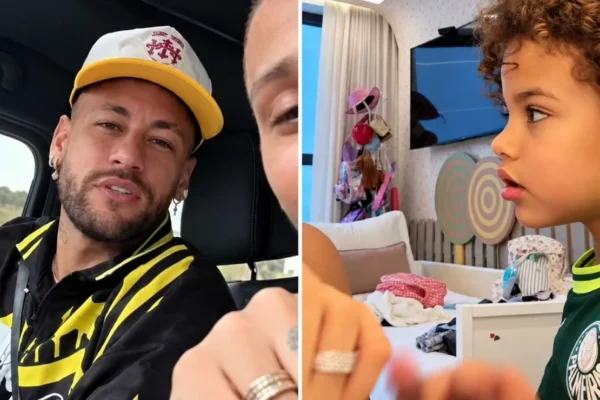 Neymar explode ao ver Mavie de verde: ‘Tá de sacanagem?’