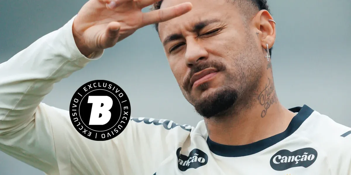 Santos se prepara para duelo contra o Flamengo com volta de Neymar