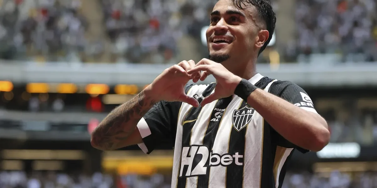 Reinier renasce no Atlético-MG e vira arma no ataque